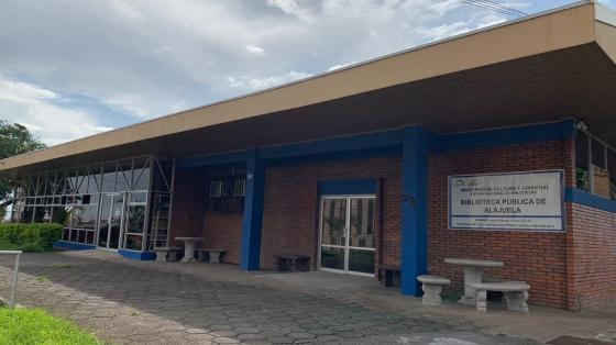 Edificio de la Biblioteca Pública de Alajuela