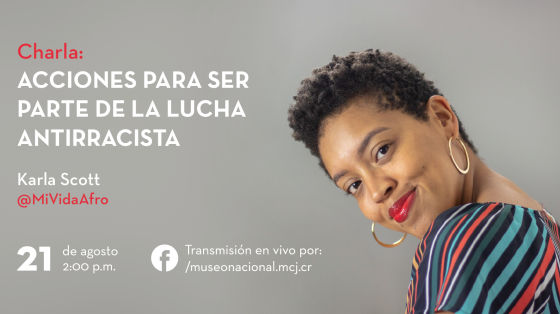 Charla: Acciones para ser parte de la lucha antirracista Charla: Acciones para ser parte de la lucha antirracista