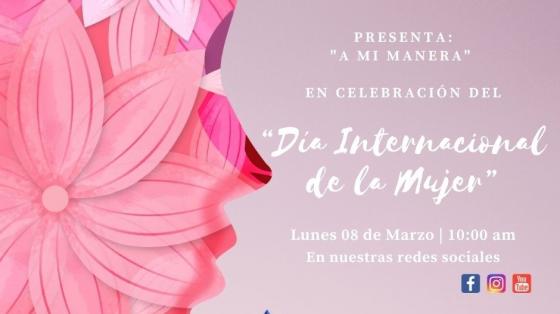 Evento musical: "Conmemoración del Día Internacional de la Mujer" - Banda de Conciertos de Limón flores de color rosa