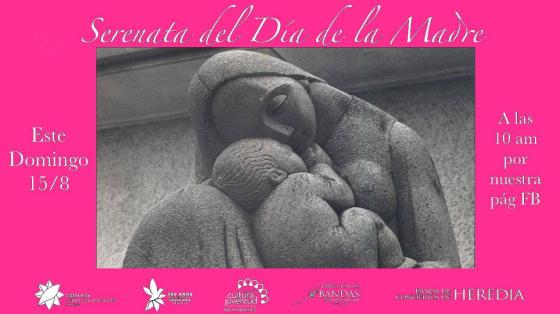 Concierto: "Especial del Día de la Madre" - Banda de Conciertos de Heredia escultura de madre y bebé