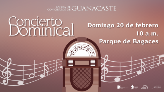 Concierto Dominical "Música Variada" - Banda de Conciertos de Guanacaste Imagen de radio con música