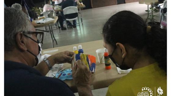 Talleres de pintura de mascaradas | Parque La Libertad