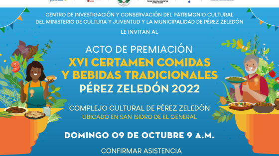 Certamen de Comidas y Bebidas Tradicionales Pérez Zeledón 2022