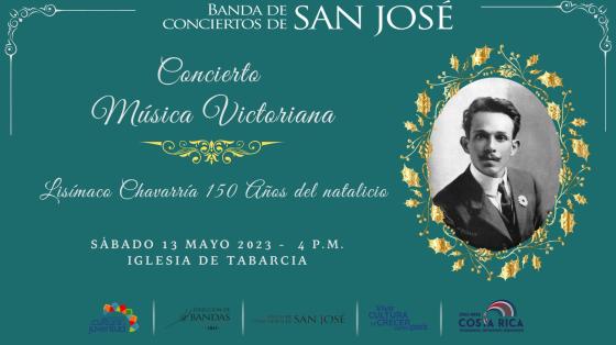 Concierto Especial "Música Victoriana" - Banda de Conciertos de San José Foto de Lisímaco Chavarría con fondo verde