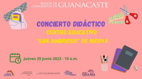 útiles escolares de colores con fondo rosa