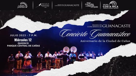 Concierto Guanacasteco | Banda de Conciertos de Guanacaste Imagen de recorte de foto de la banda con fondo negro