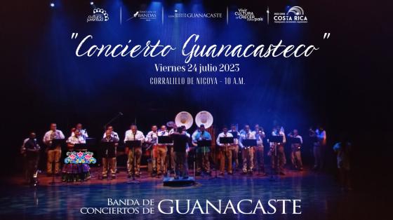 Músicos de la Banda tocando en el Teatro Nacional
