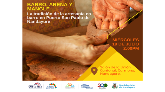Presentación del libro y documental Afiche invitación Barro, Arena y Mangle
