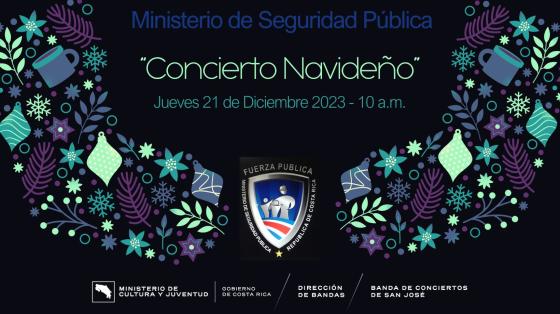 Concierto Navideño | Banda de Conciertos de San José Botitas navideñas hechas de formas navideñas con un fondo oscuro