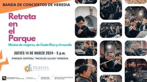 Collage de fotos de integrantes de la Banda en fondo blanco 