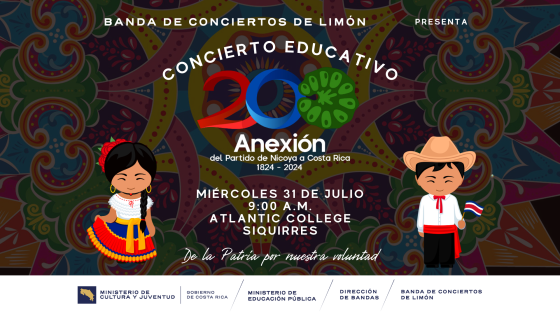 Dibujos de hombre y mujer con trajes tradicionales de Guanacaste 