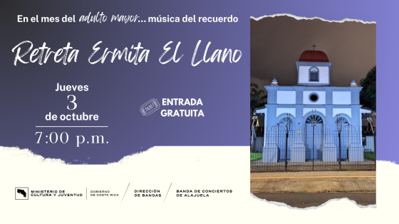 Concierto "Música del Recuerdo" | Banda de Conciertos de Alajuela Foto de la fachada de La Ermita