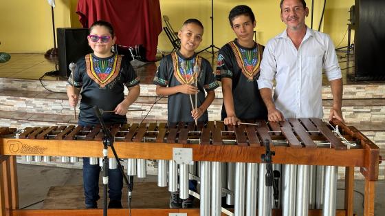 ensamble marimba sinem guacimo