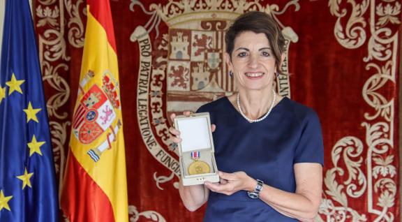 Eva Martinez, embajadora de España