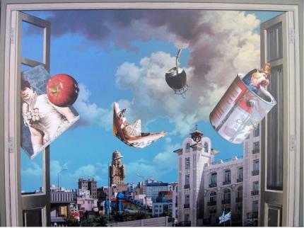 “La lluvia cae sobre Montevideo hoy como ayer”, Pedro Peralta “La lluvia cae sobre Montevideo hoy como ayer”, Pedro Peralta