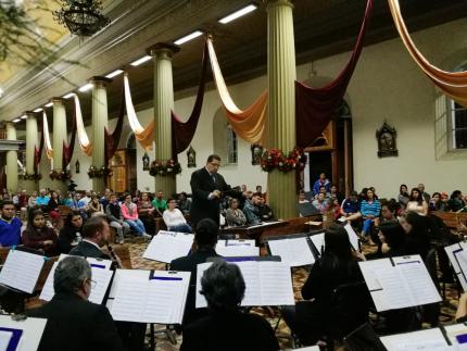 Concierto realizado por la Banda de Conciertos de San José, Festival de Bandas de Barva. 2017