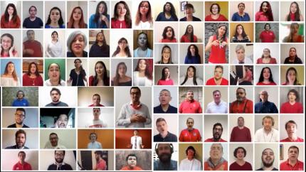 Versión para coro de “Soy Tico” se presenta de forma virtual desde 75 diferentes localidades