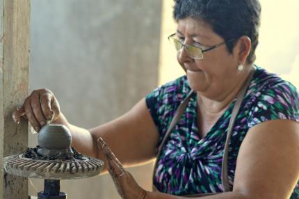 Fotografías: Artesanía chorotega. Crédito Mariana Arce.