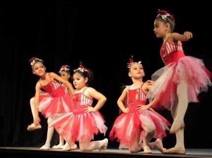 Cortesía de la Asociación El Guapinol | Presentación de niñas de preescolar, Programa de Sensibilización