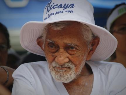 Ciudadanos centenarios de las zonas azules de Guanacaste. Foto: Prensa MCJ Ciudadanos centenarios de las zonas azules de Guanacaste. Foto: Prensa MCJ