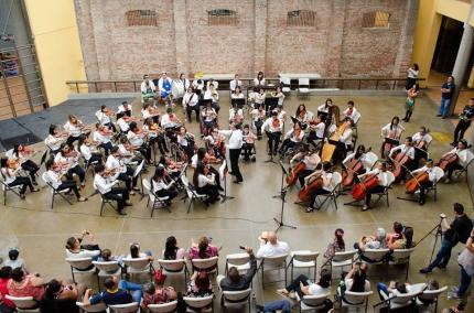 Fotografía: Orquesta Por la Vida – Programas Especiales Sinem, Costa Rica