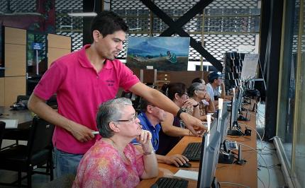 Fotografía: Sistema Nacional de Bibliotecas