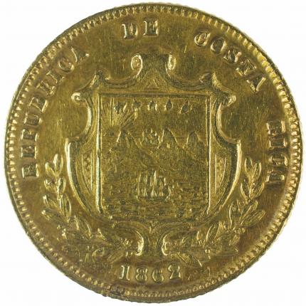 Moneda de dos escudos | 1862 Moneda de dos escudos | 1862