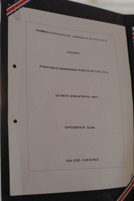 Normativa busca posicionar a Costa Rica como destino de filmación de grandes, medianas y pequeñas empresas cinematográficas y audiovisuales