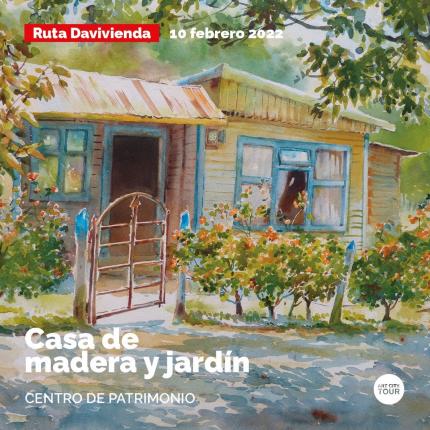 Exposición “Casa de madera y jardín”, del Colectivo Pintores al Aire Libre, Centro de Patrimonio Cultural. 