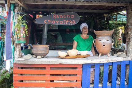 Eulalia “Lali” Villalobos, portadora de tradición de Guayabo.