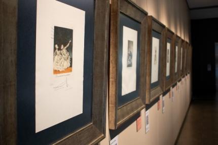 Exposición presenta 80 grabados de los españoles Goya y Dalí Exposición presenta 80 grabados de los españoles Goya y Dalí