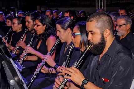Presentaciones de la Temporada de “Música para Banda de Compositores Estadounidenses”, se ofrecen el tercer jueves de cada mes, durante 2022. Fotografía: Dirección de Bandas, MCJ Presentaciones de la Temporada de “Música para Banda de Compositores Estadounidenses”, se ofrecen el tercer jueves de cada mes, durante 2022. Fotografía: Dirección de Bandas, MCJ