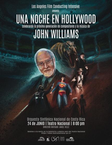 Concierto “Una noche en Hollywood” se ofrecerá el viernes 24 de junio, a las 8 p.m., en el Teatro Nacional de Costa Rica Concierto “Una noche en Hollywood” se ofrecerá el viernes 24 de junio, a las 8 p.m., en el Teatro Nacional de Costa Rica