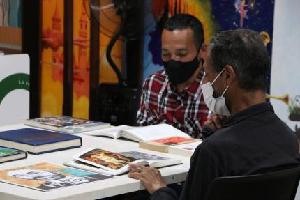 Primer Punto de Lectura abrió este 17 de octubre, en la sede del proyecto social “Chepe se Baña”, ubicado en Plaza Víquez, San José