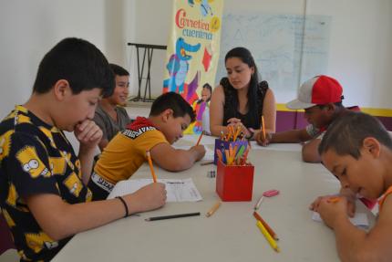 Certamen organizado por Carretica Cuentera, con apoyo del MCJ, MEP, PANI y el Despacho de la Primera Dama, fomenta creatividad, escritura y lectura desde la niñez Certamen organizado por Carretica Cuentera, con apoyo del MCJ, MEP, PANI y el Despacho de la Primera Dama, fomenta creatividad, escritura y lectura desde la niñez