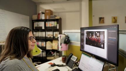 Vídeos, programas de mano, fotografías, afiches, cápsulas históricas y comunicados de prensa de los espectáculos, son parte de los artículos que se podrán consultar en línea. Fotografía: Teatro Nacional de Costa Rica.