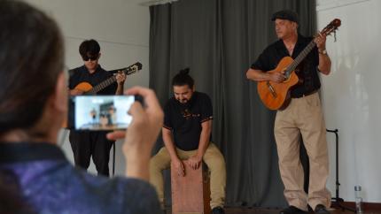 Programa “Arte al Mediodía” retoma sus funciones en San Ramón