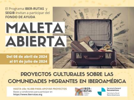 Fondo de Ayuda “Maleta Abierta 2024”