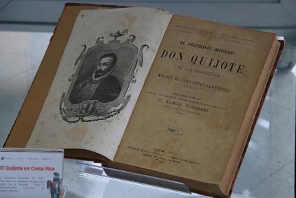 Biblioteca Nacional de Costa Rica inauguró exposición el 23 de abril de 2024, en el marco del Día Internacional del Libro y del Derecho de Autor