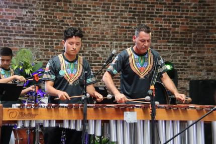 Sedes SiNEM cuentan con marimba, por lo que niños, niñas y jóvenes de todo el país han realizado procesos formativos de música que involucran la interpretación de marimba