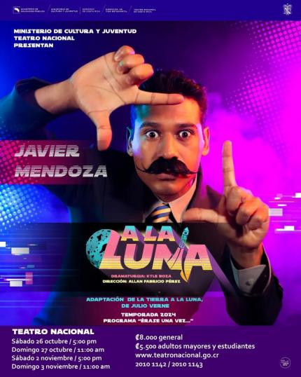 Teatro Nacional estrena “¡A la Luna!”, adaptación de obra de Julio Verne Teatro Nacional estrena “¡A la Luna!”, adaptación de obra de Julio Verne