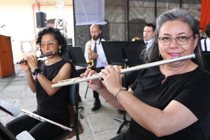 Dirección de Bandas conmemora Día Internacional de la Mujer con conciertos.