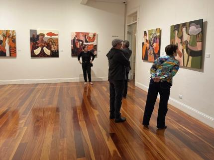 Museo Calderón Guardia inauguró exposición “Sueño Caribe” del artista Guillermo “Chino” Porras Museo Calderón Guardia inauguró exposición “Sueño Caribe” del artista Guillermo “Chino” Porras