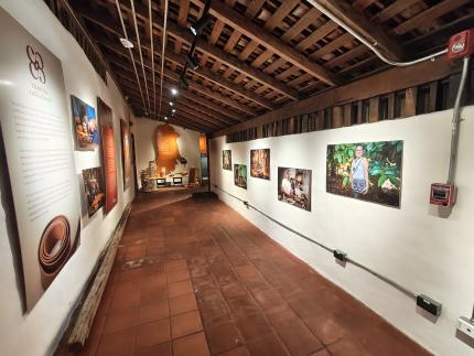 Foto muestra exposición en el Museo del Sabanero en Liberia 
