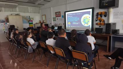 Estudiantes en clases