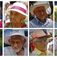 Ciudadanos centenarios de las zonas azules de Guanacaste. Foto: Prensa MCJ