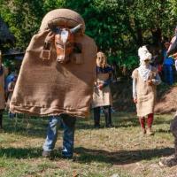 "Juego de los Diablitos", Rey Curré. Fotografía: Prensa Ministerio de Cultura y Juventud 