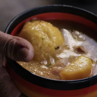 Fotografía: Captura del audiovisual “Recetario de cocina tradicional de Villarreal de Tamarindo en Santa Cruz, Guanacaste”. 