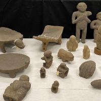 Piezas  Colección Arqueológica Ketih- Museo Nacional Costa Rica,  junio 2021