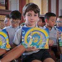 Fotografía: Presentación del libro “Sueños entre palabras”, Colegio de Costa Rica, 2019.